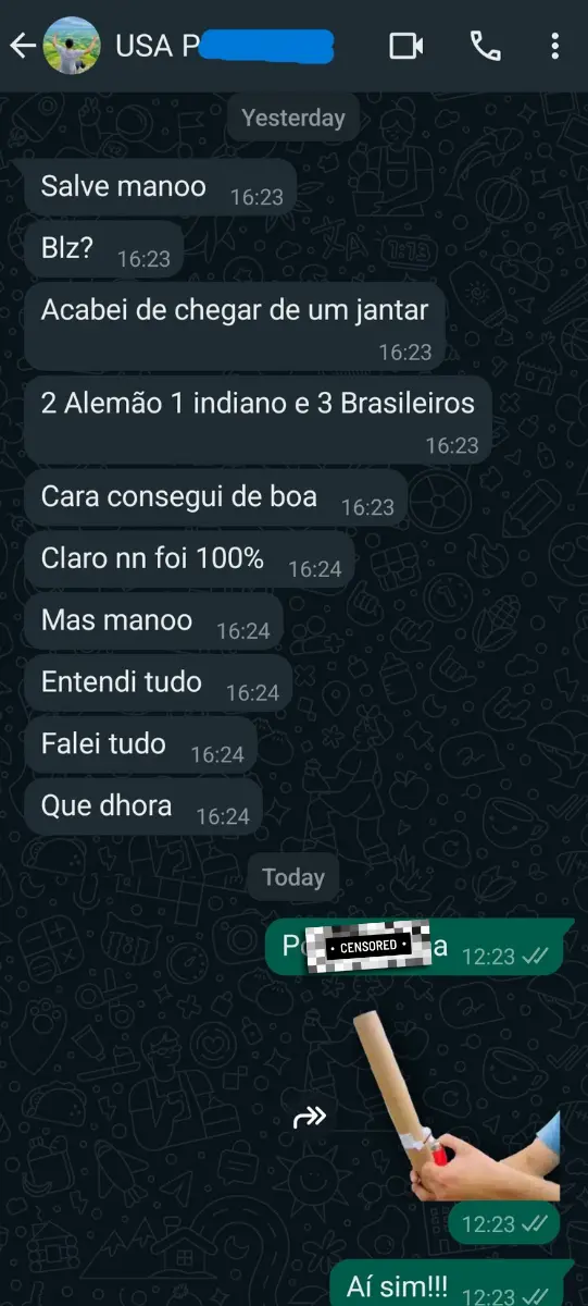 Depoimento de Paulo sobre os cursos de Leandro Craig