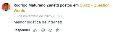 Depoimento de Rodrigo M. Z. sobre os cursos de Leandro Craig